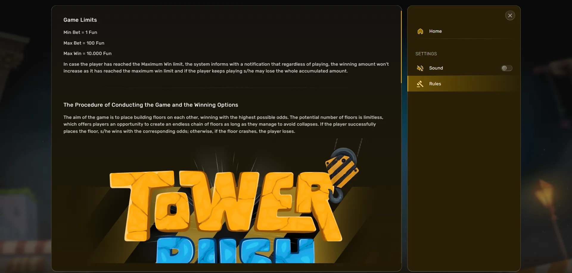Tower Rush casino app bonuses and welcome offers for mobile players